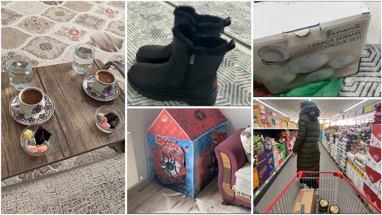 EV HEDİYEM👌BAYILDIM😍YENİ BOTLARIM 👍EV İÇİNDE EV 🤗BİM VE MARKET ALIŞVERİŞİ 