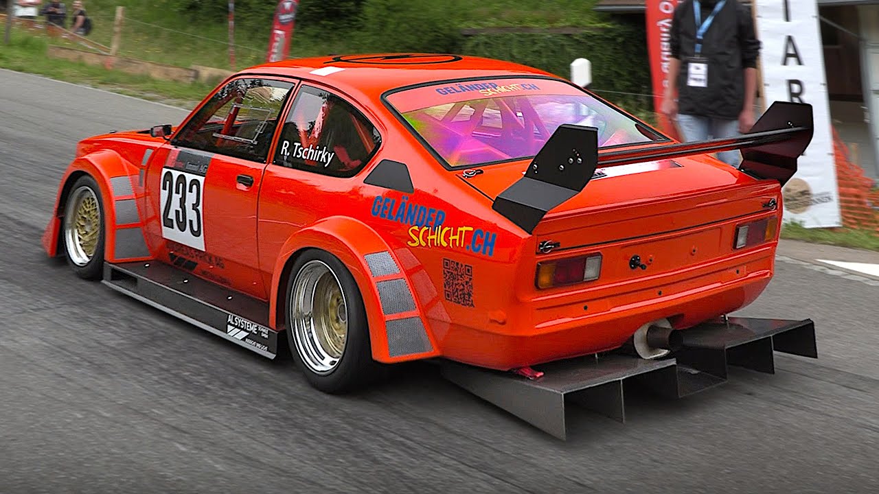 The 10,000rpm Kadett C with ITBs hillclimb MONSTER | 320hp/800kg Opel CIH naturally aspirated engine