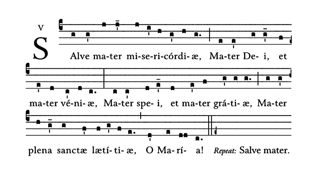 Salve Mater misericordiae