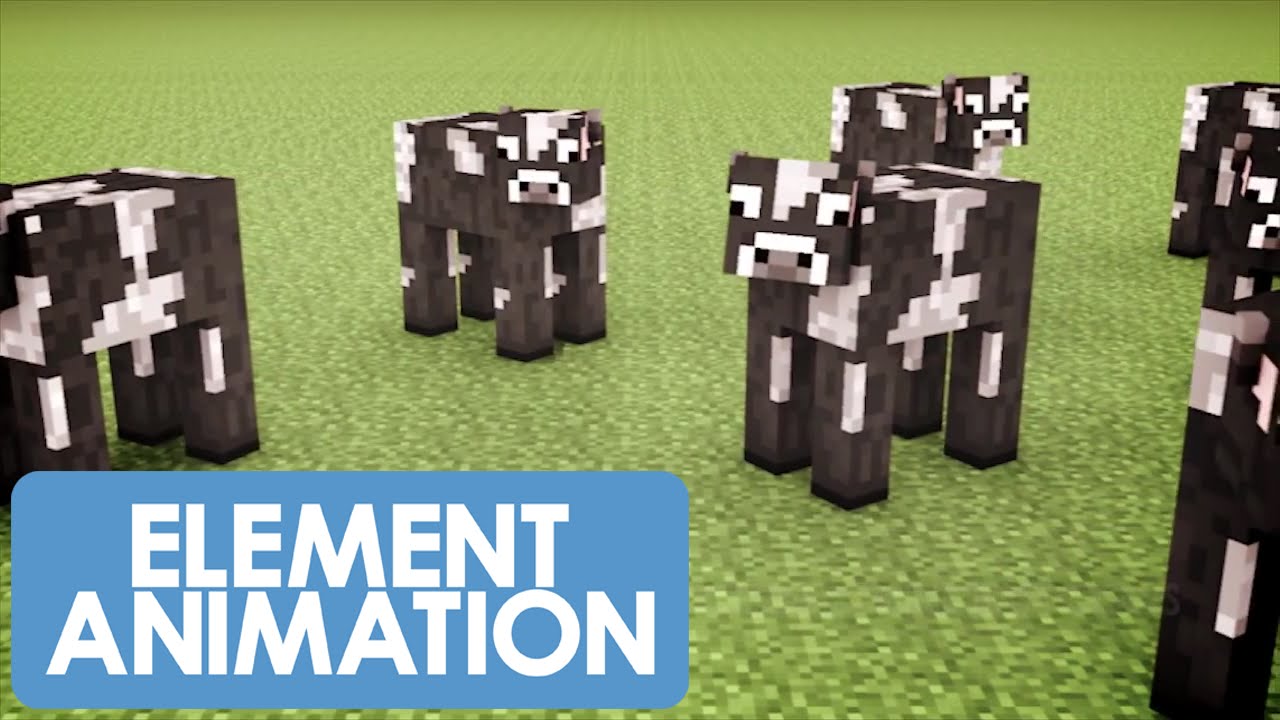 Krowy Minecraft & Krowy Minecraft & Krowy Minecraft (Animacja Minecraft)