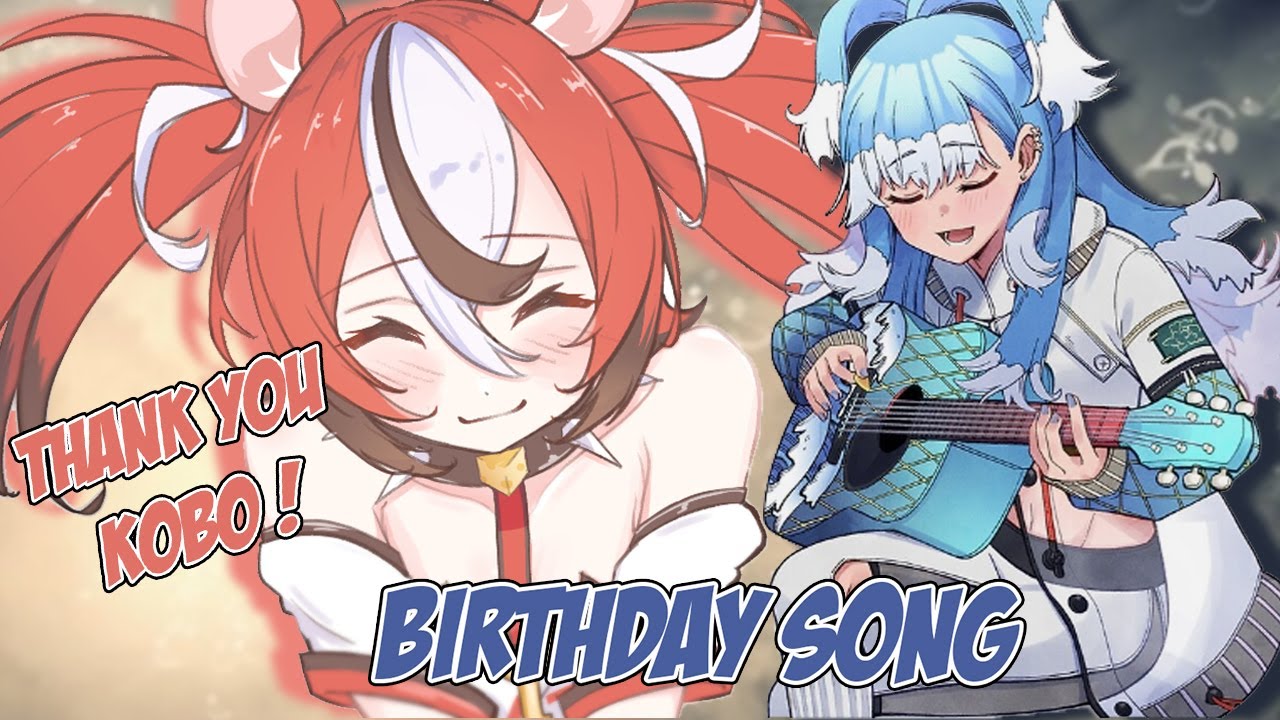 KOBO Spontan Bikin Lagu Birthday Jazz Untuk Baelz, Dan Berhasil Buat Bae Terpukau ! [Hololive]