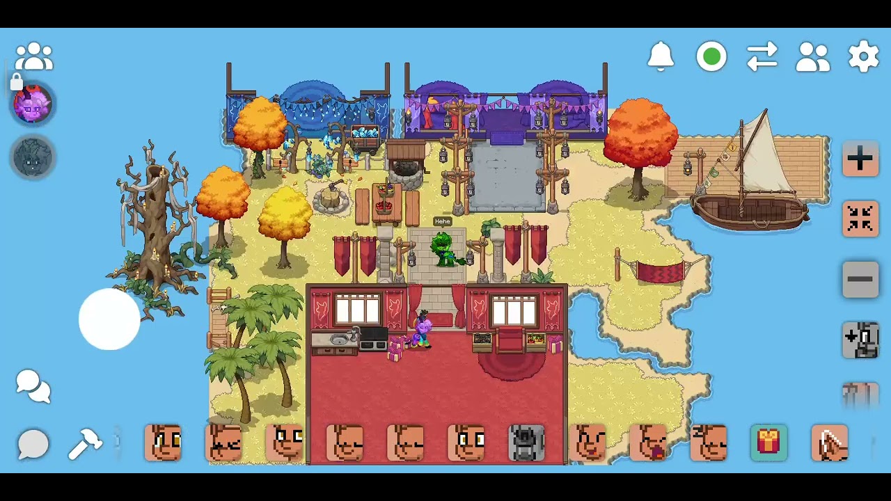 Me and purple make video on color group [ pony town ]