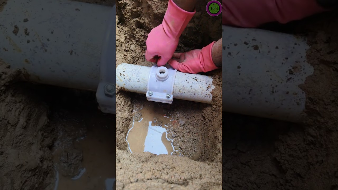Home water connection ! #plumbing #waterconnection #plumber