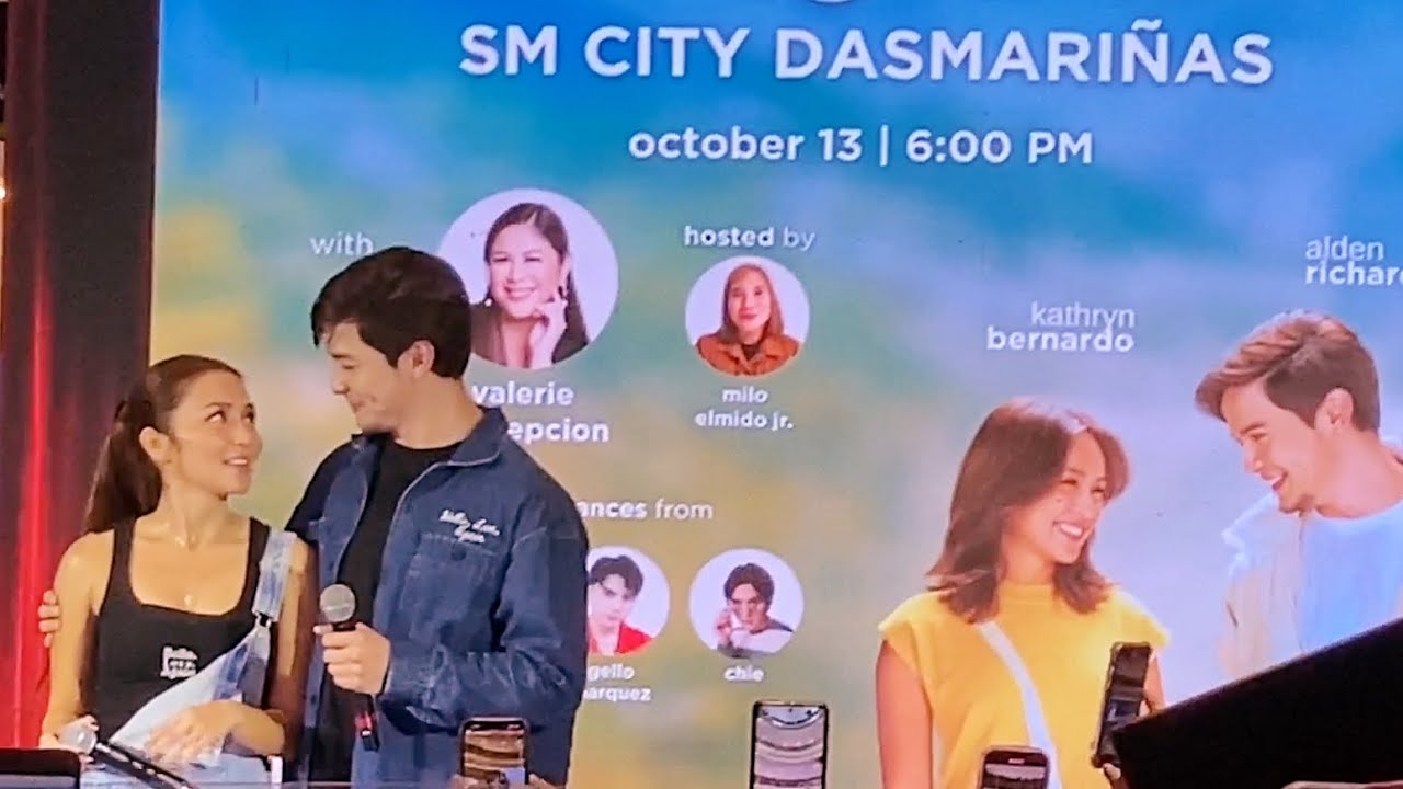 KATHDEN LIVE AT SM DASMARIÑAS CAVITE- HELLO LOVE AGAIN MALL TOUR | ALDEN RICHARDS  KATHRYN BERNARDO