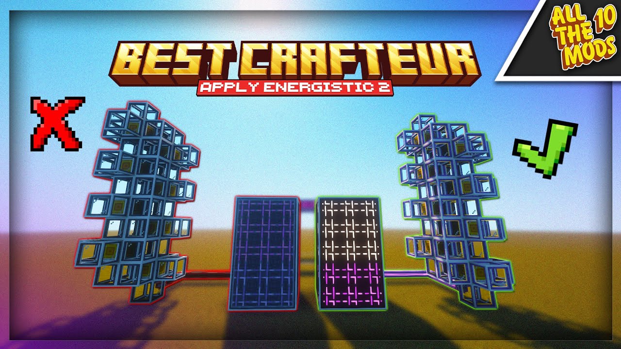 [TUTO ATM10] BEST CRAFTEUR 8X PLUS RAPIDE - Applied Energistics 2 (AE2)