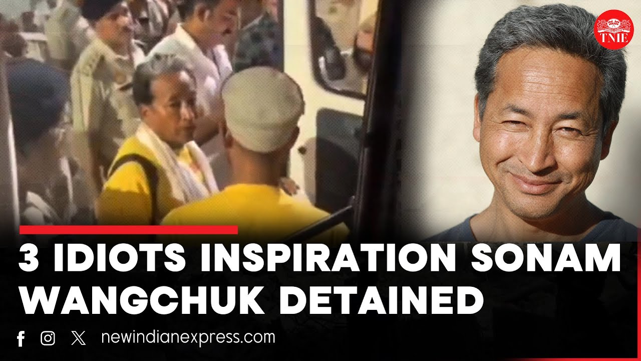Wangchuk Detained | Activist Sonam Wangchuk launches fast after being detained at Delhi border