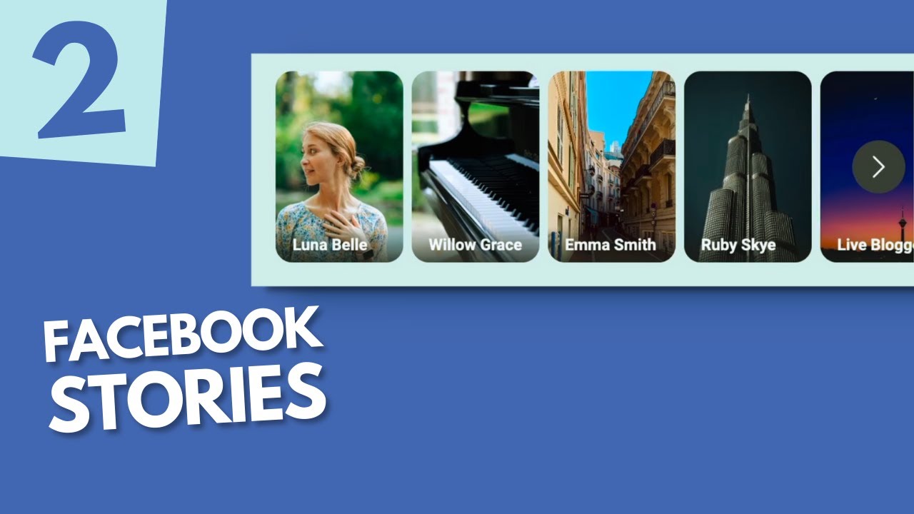 How To Design Facebook-like Stories Using HTML, CSS & JavaScript (Part 2)