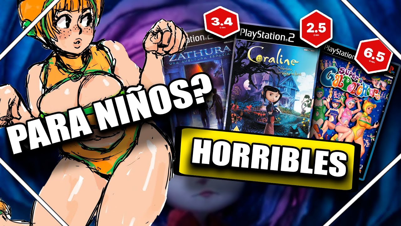 Los PEORES y mas RAROS Juegos de ps2! 😬