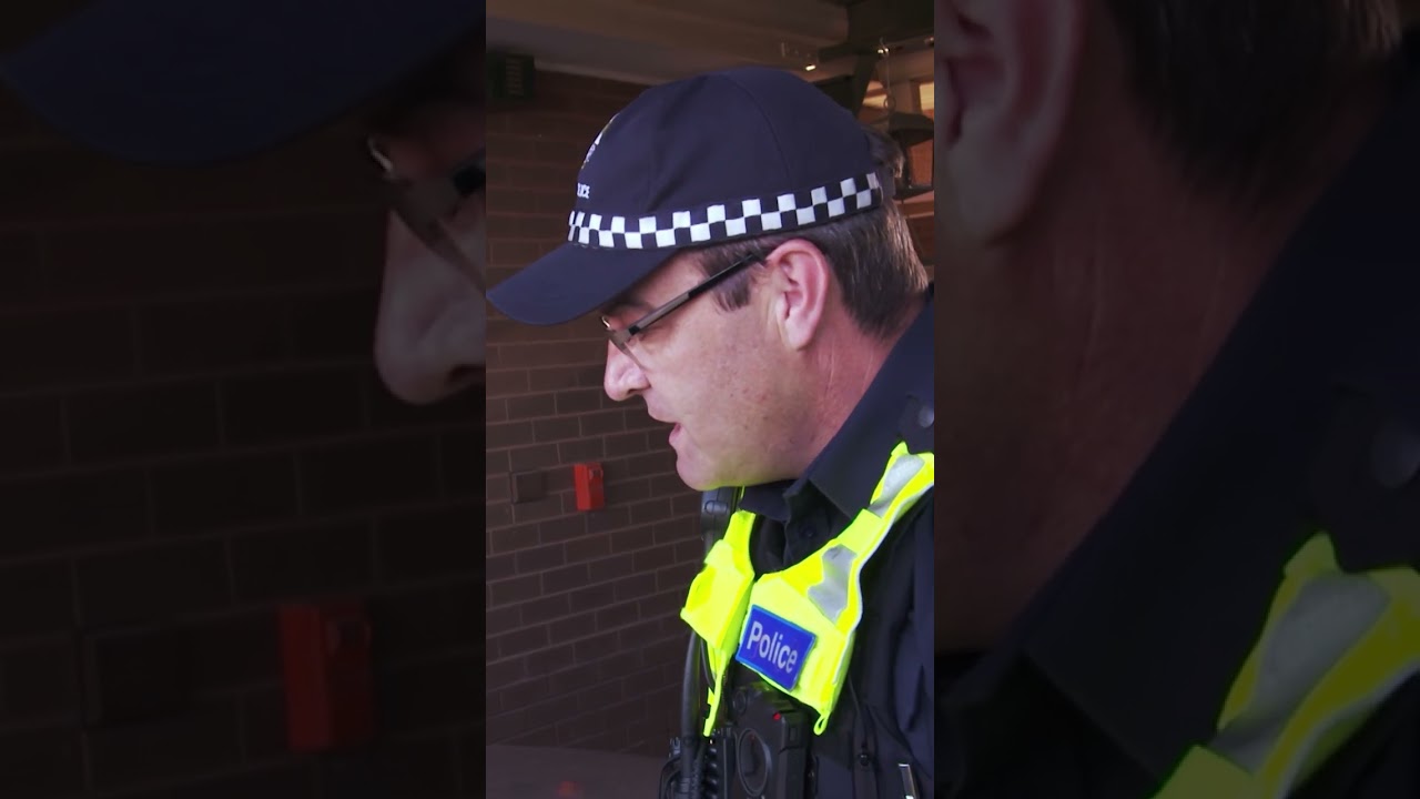 Lying to police, will he blow over? 😳