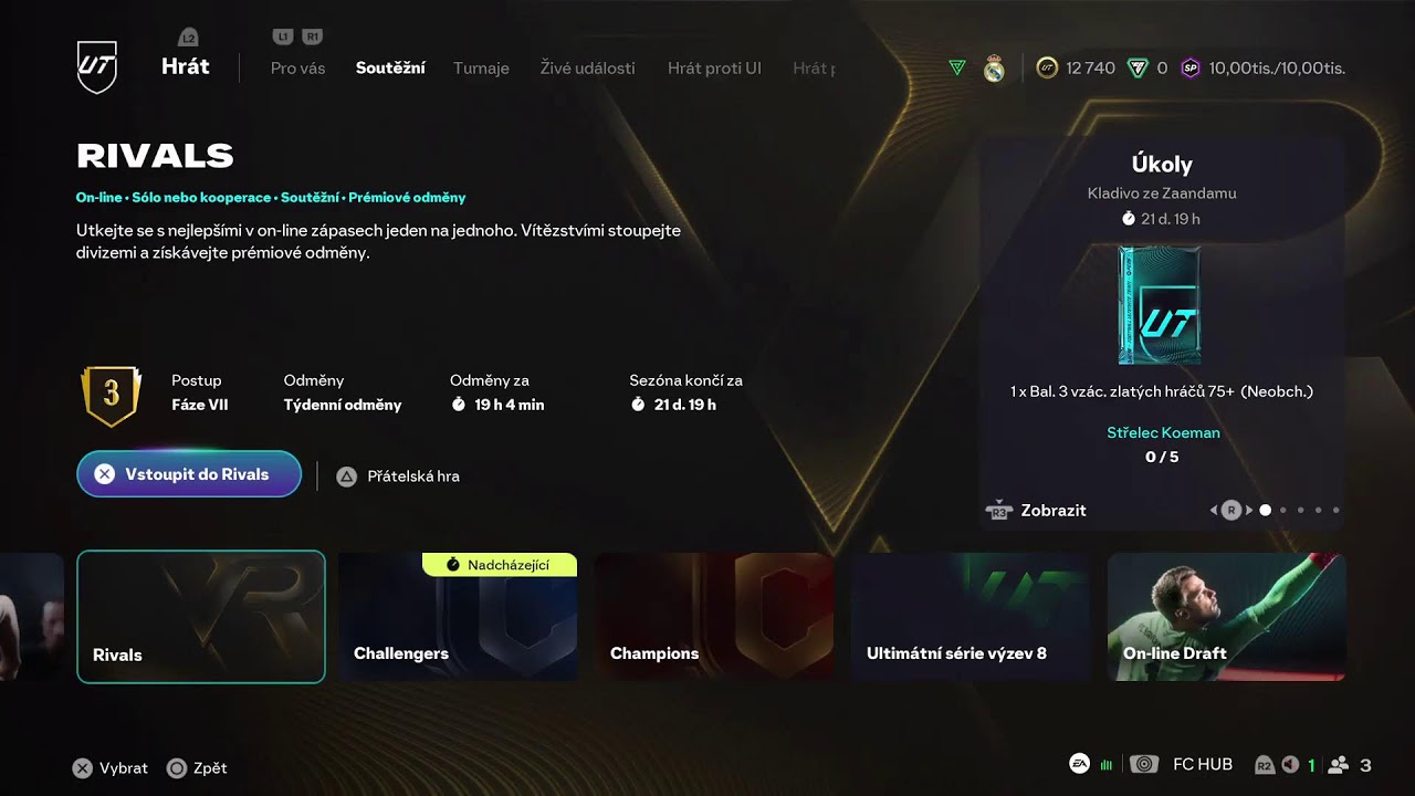 FC26 - Division Rivals a Kvalifikace FC PRO - Czech stream