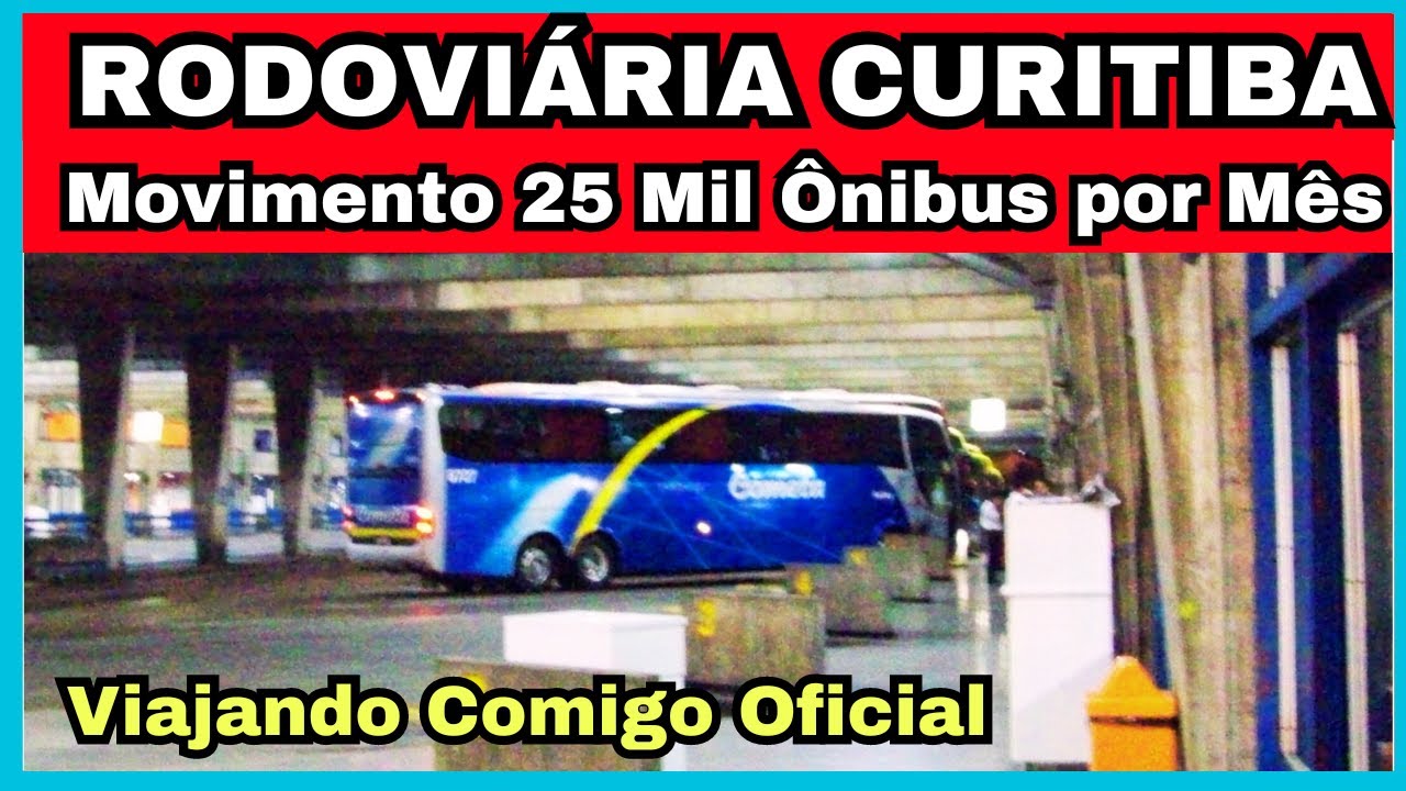 RODOVIÁRIA DE CURITIBA PARANÁ é a MELHOR do BRASIL?
