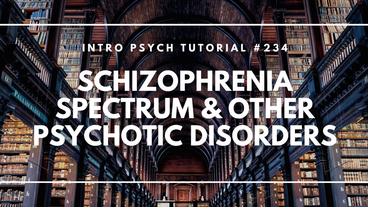 Schizophrenia Spectrum & Other Psychotic Disorders (Intro Psych Tutorial #234)