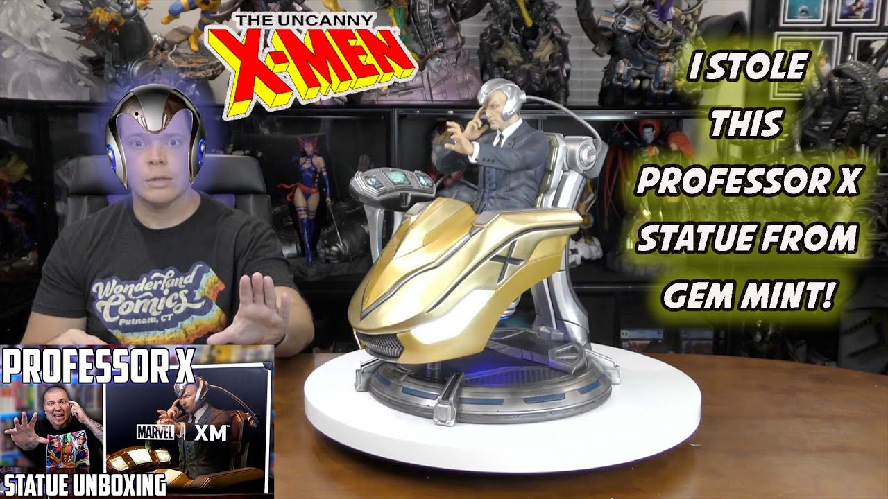 XM Studios X-MEN STATUE REVIEW: Professor X Version B Hover Chair