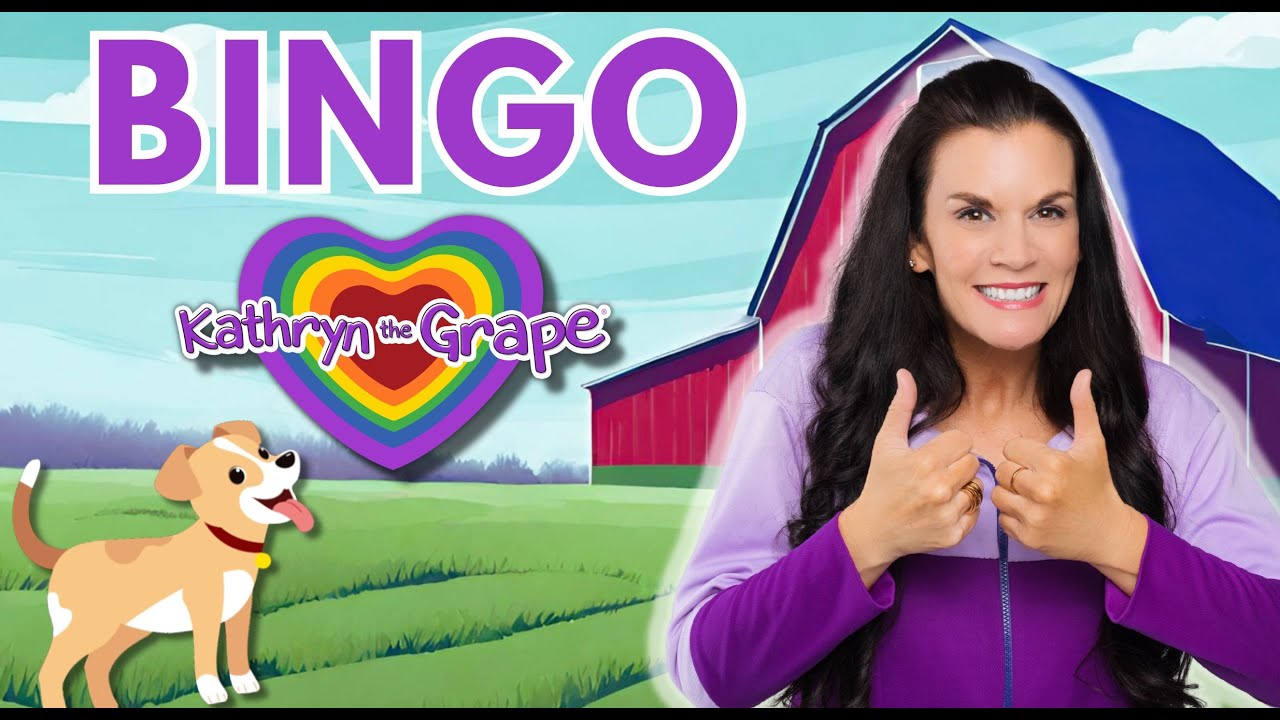 Bingo | Children's Song, Clapping and Movement Kids Music | Kindergarten, Preschool, and Toddler