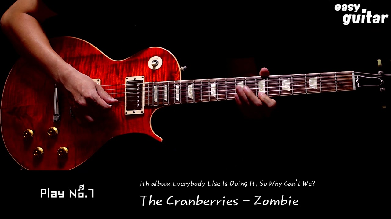 The Cranberries - Zombie Guitar cover