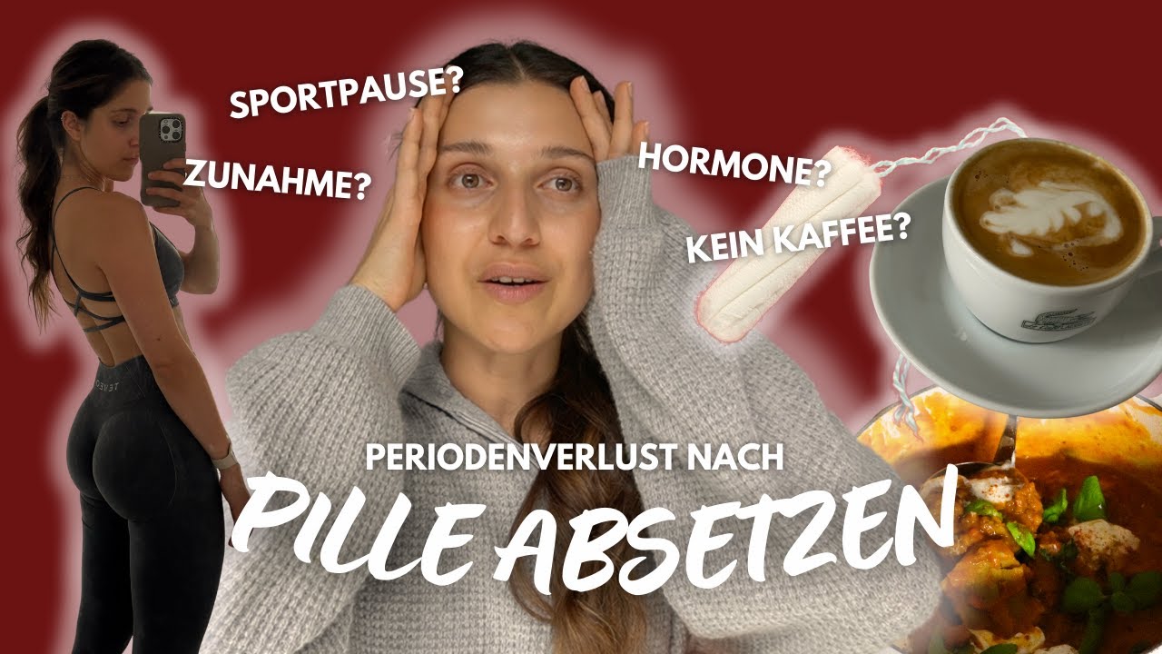 wie ich meine PERIODE WIEDERBEKOMMEN habe! What I eat in a day & Update zum Pille absetzen