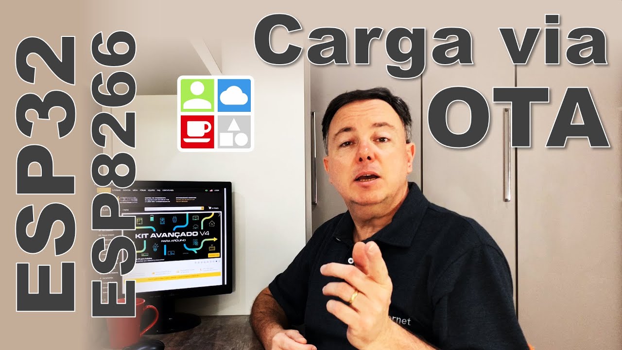 ESP32 ESP8266 - Carga de Sketch e SPIFFS via OTA - IeC115