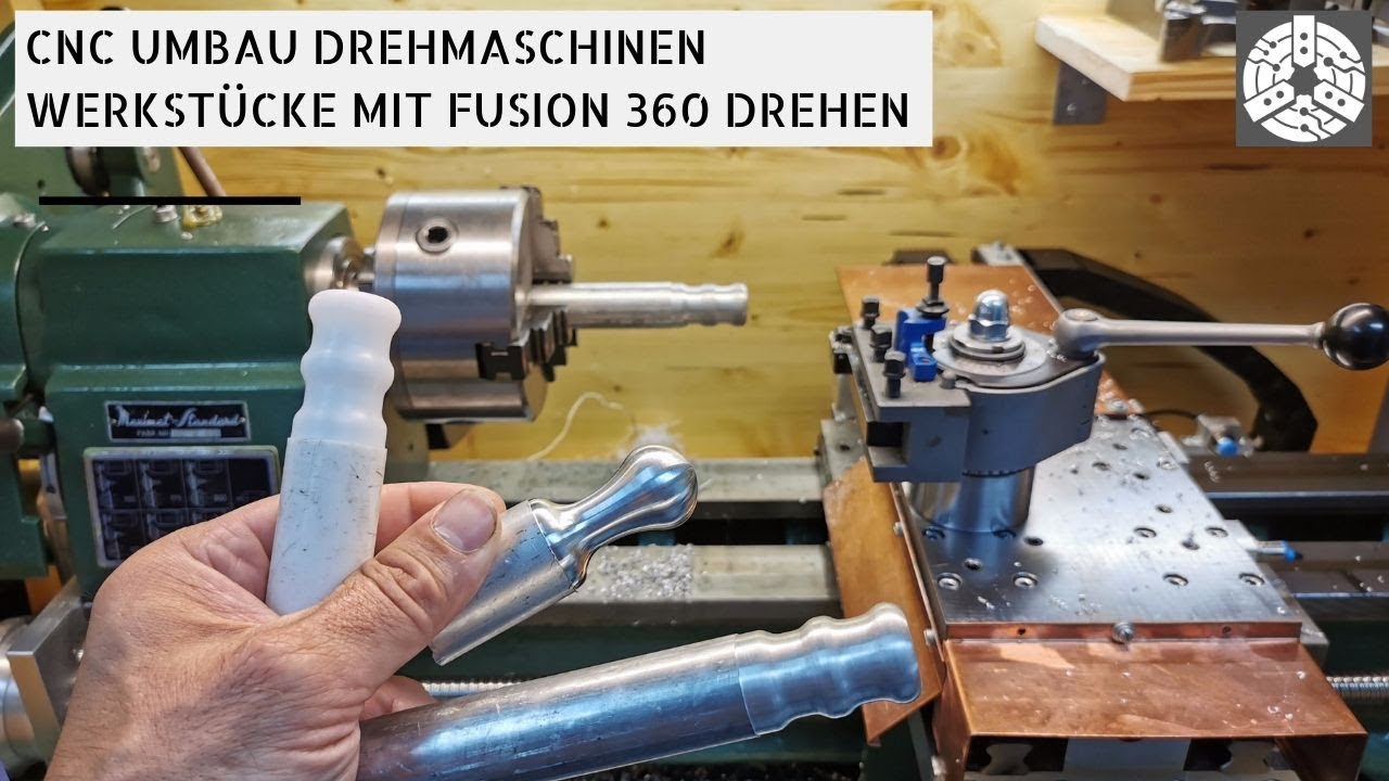 Drehen mit Fusion 360 und einer Hobby CNC Drehmaschine