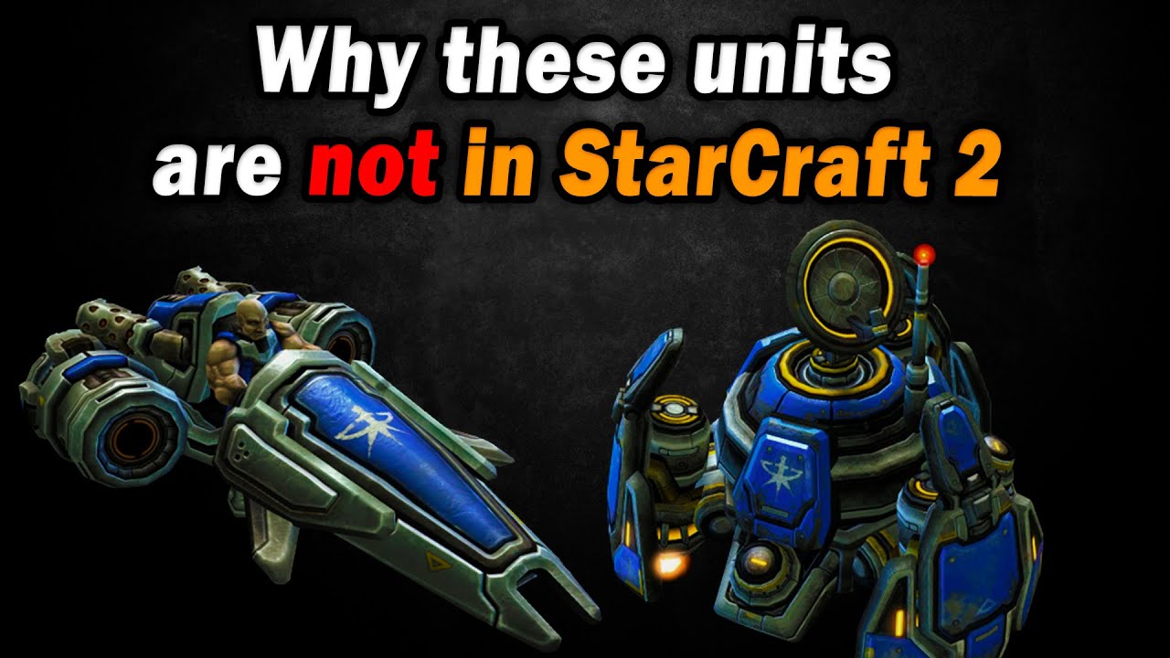 Brood War Terran units that didn't make it into StarCraft 2