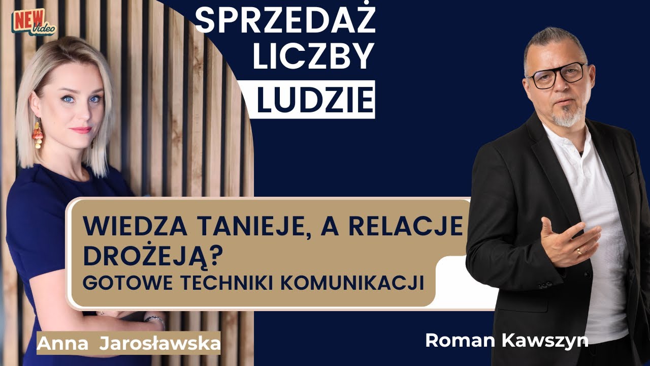 #59 Wiedza tanieje, a relacje drożeja? AI vs człowiek |Sprzedaż Liczby Ludzie| Roman Kawszyn