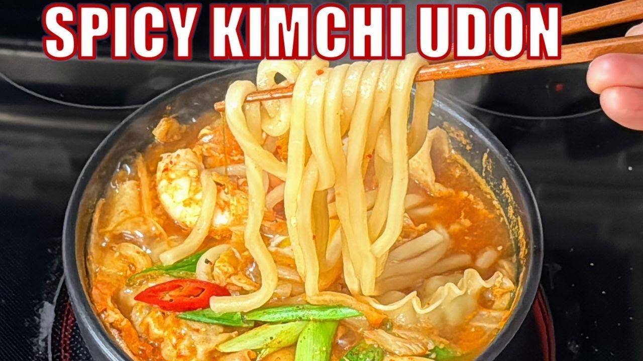Quick & Easy Kimchi Udon You’ll Crave Again! 😋✨