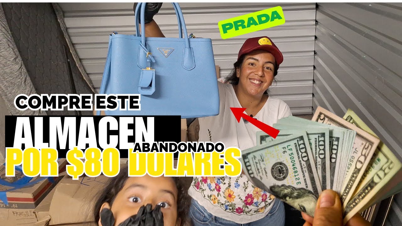 ¡Pagamos $80 por este almacén y encontramos DINERO + una BOLSA PRADA ORIGINAL! 😱