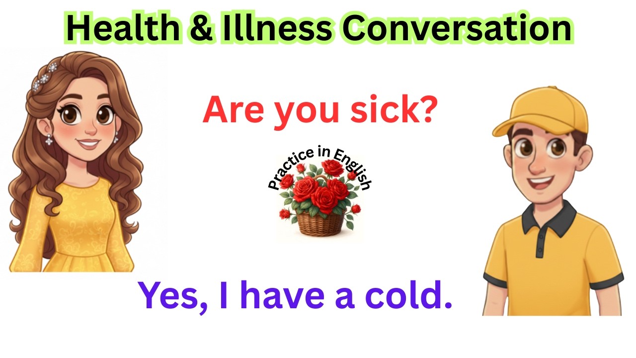 Health & Illness English Conversation | Daily Use English Speaking Practice |