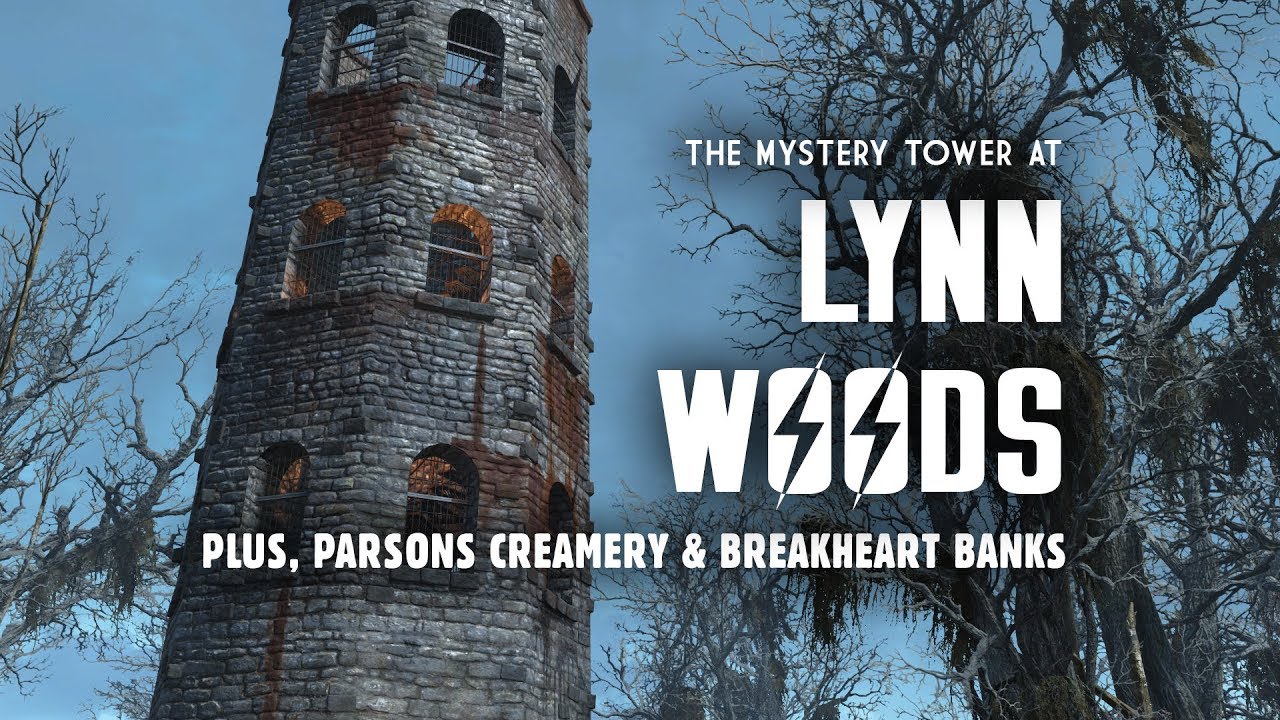 The Mystery Tower at Lynn Woods - Plus, Parsons Creamery & Breakheart Banks - Fallout 4 Lore