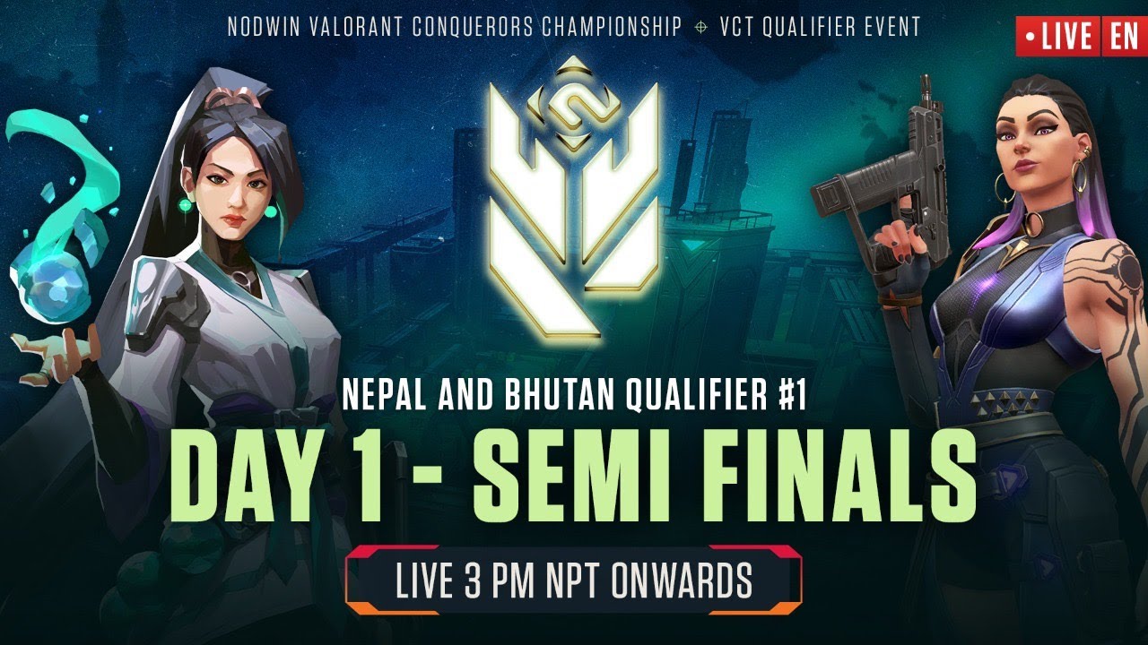 [EN] Valorant Conquerors Championship | NPL & BHU Qualifier - Day 1 | Semi Finals