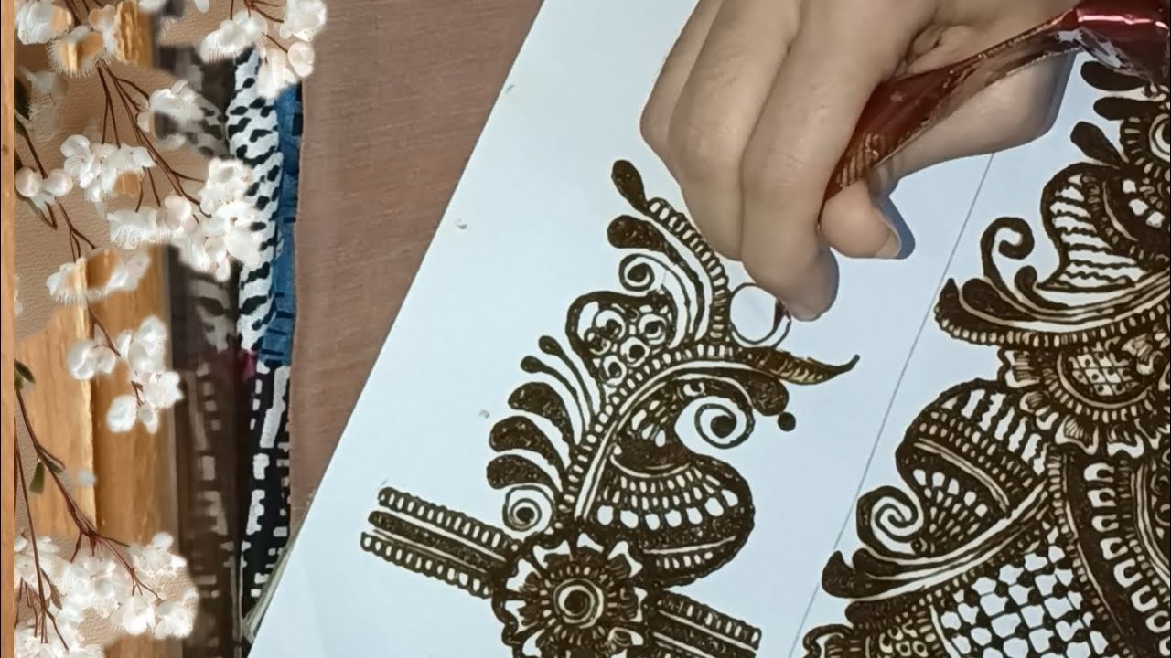 Wedding Special Arabic Mehndi Design | Beginners Friendly Mehndi Design#mehndi #henna #mehndidesign 