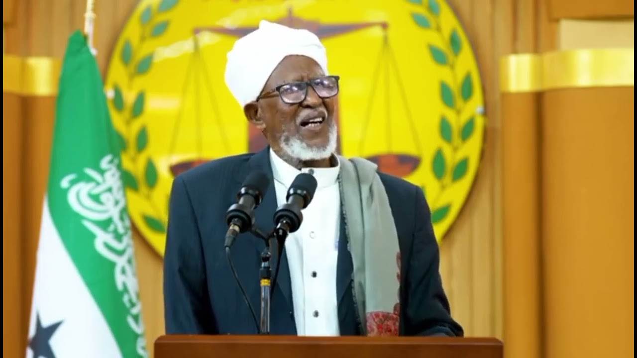Madaxwayne waan kugu garab taganahay ictiraafka Sheekh C/Laahi Sh.Cali jawhar Sheekhul baladka Awdal