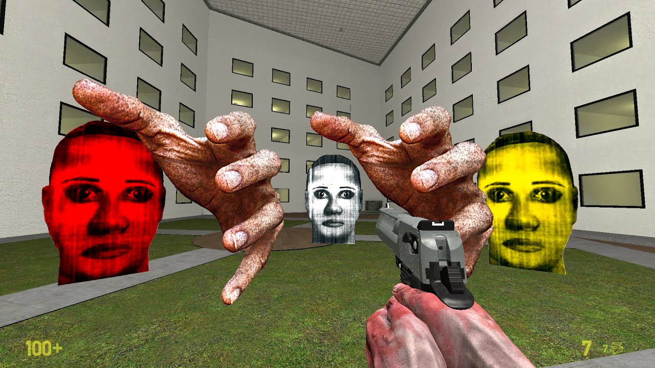Selene Delgado Family and Hand of God Nextbot GMOD