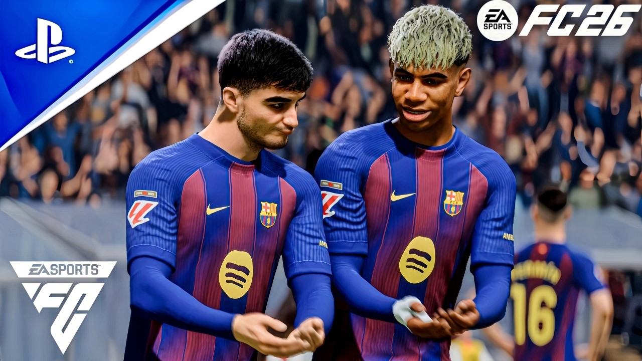 ФК 26 - ФК Барселона Vs. Севилья - Ла Лига 25/26 Полный матч | PS5 Про [4K-60]