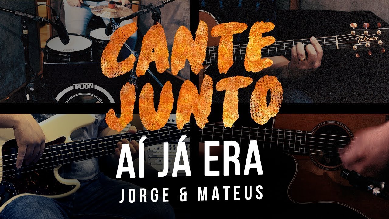 Cante Junto - Jorge & Mateus - Aí Já Era (Versão Karaokê)