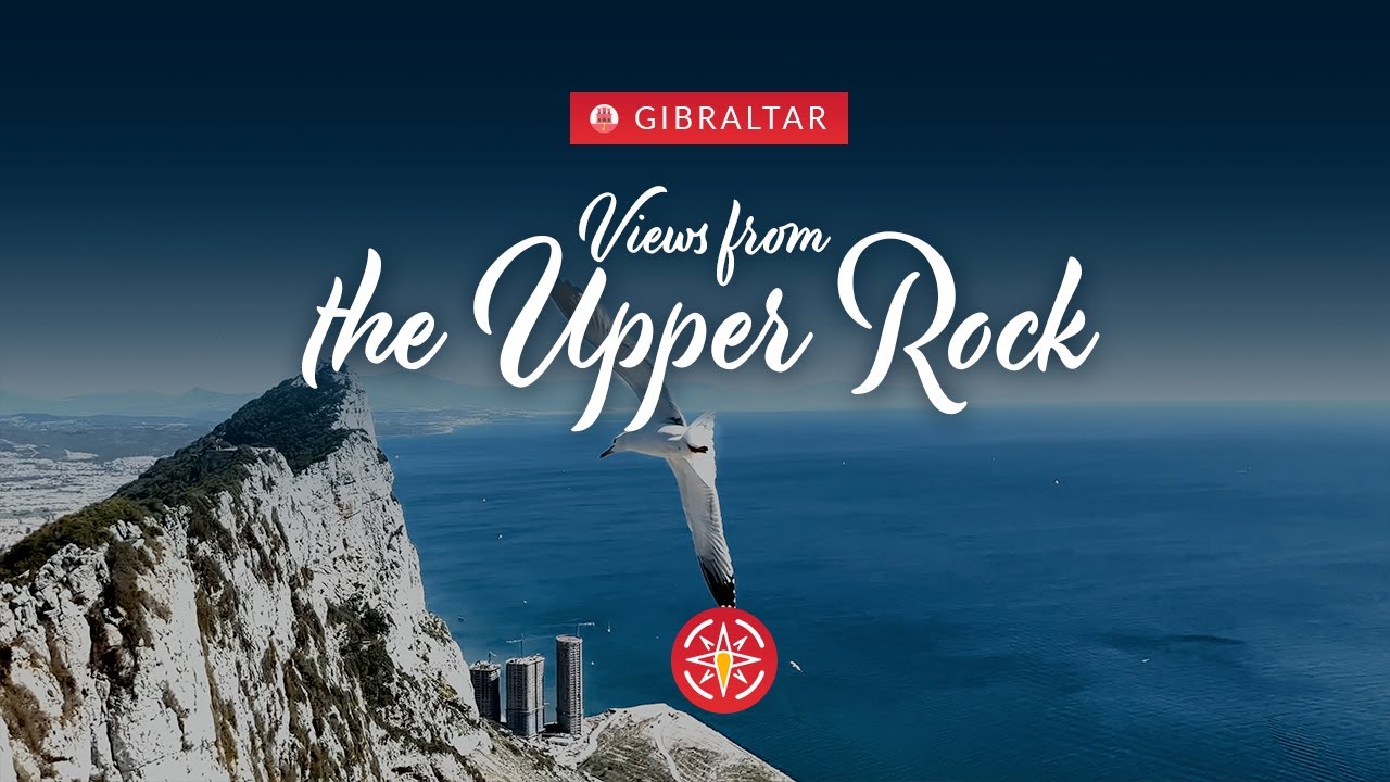 🇬🇮 Amazing views from the Upper Rock of Gibraltar