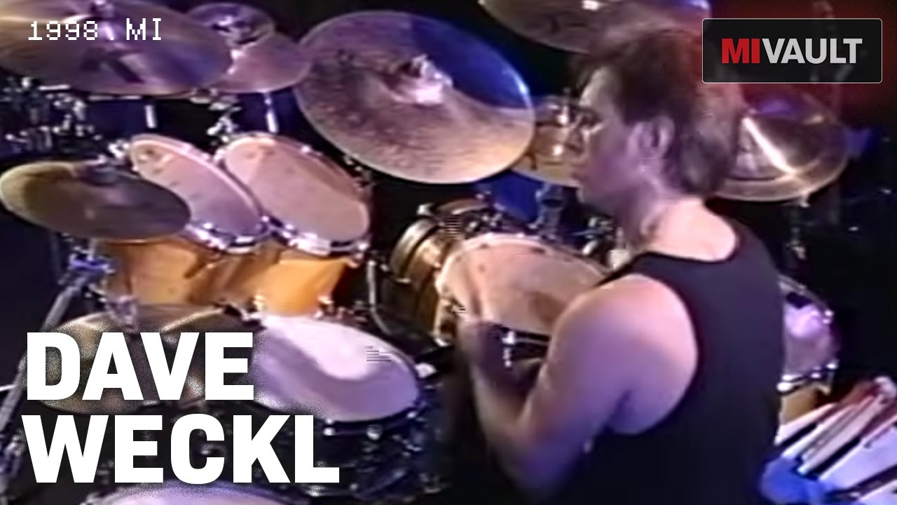 Dave Weckl Live on the Drums | MI Library Throwback Thursday