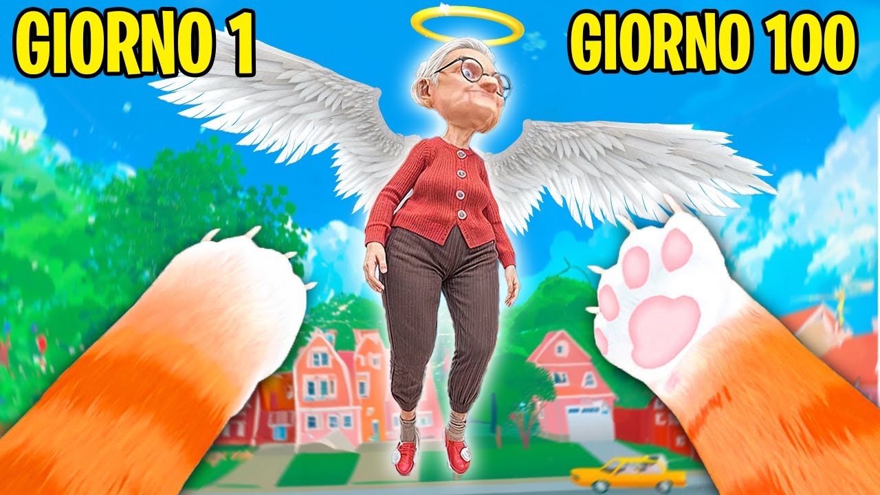 VIVO 100 GIORNI DA GATTO CATTIVO PER FAR IMPAZZIRE LA NONNA!! I am Cat Vr