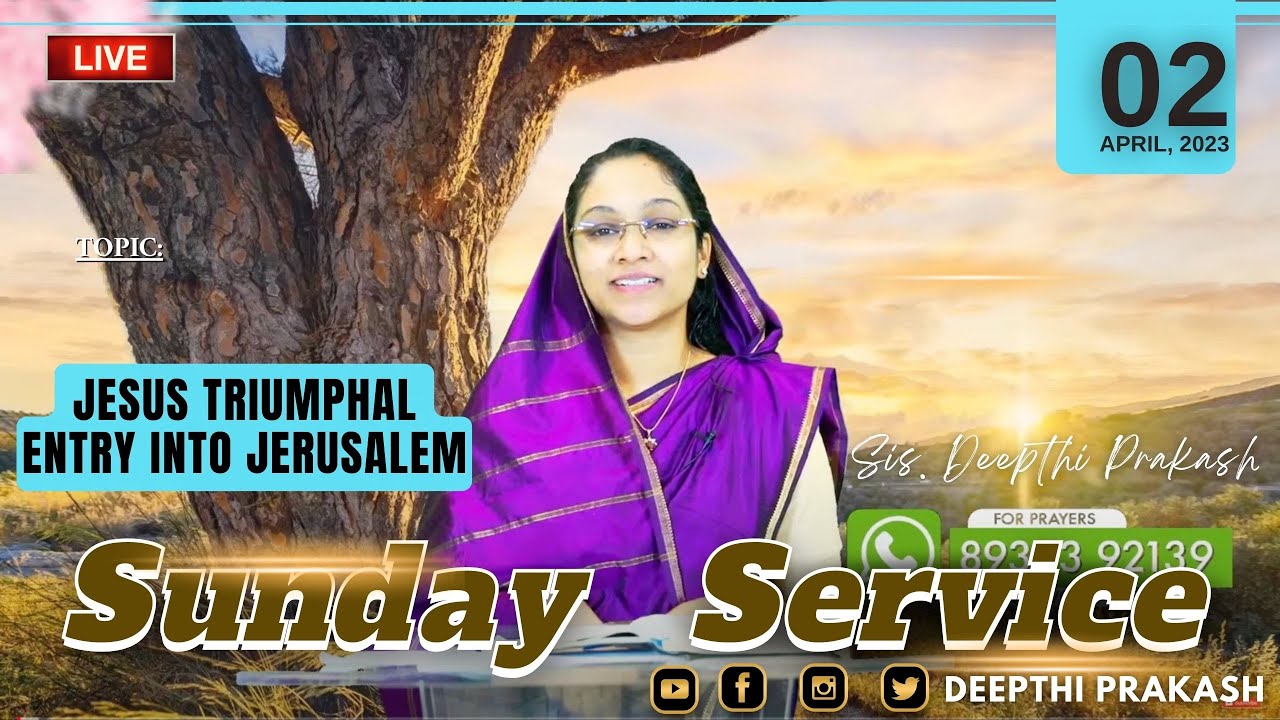 Sunday Special Message | Deepthi Prakash | 02 April 2023