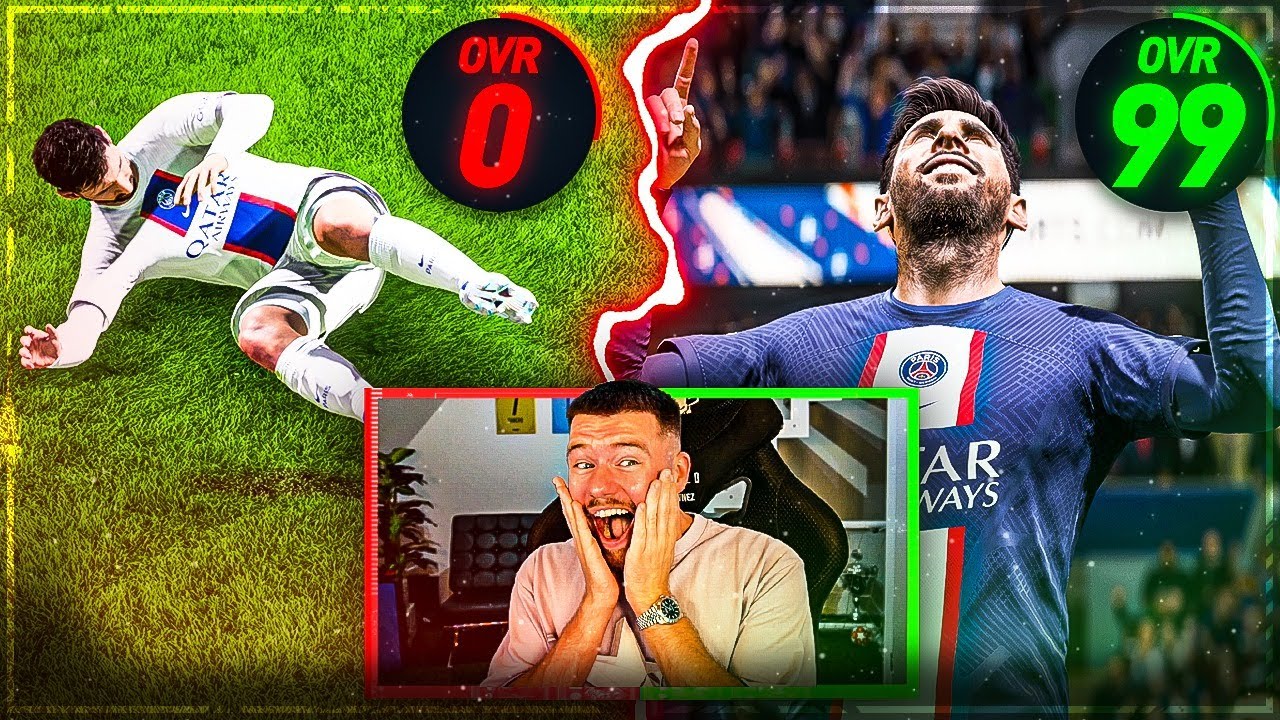 jedes Messi Tor, +1 Rating Upgrade 🔥 0-99 Stats Challenge