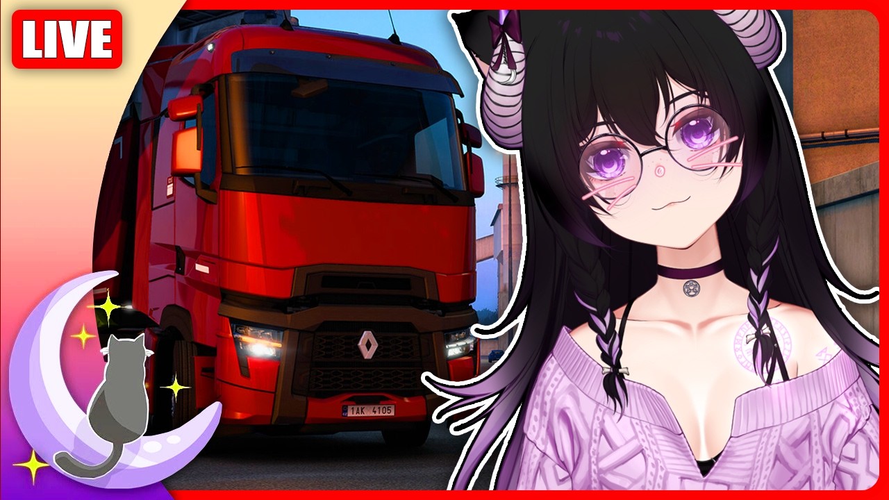 [Euro Truck Simulator 2] No Rules Broken, Everything By The Book 🚚💥 (trying) | VTuber 🔴 LIVE