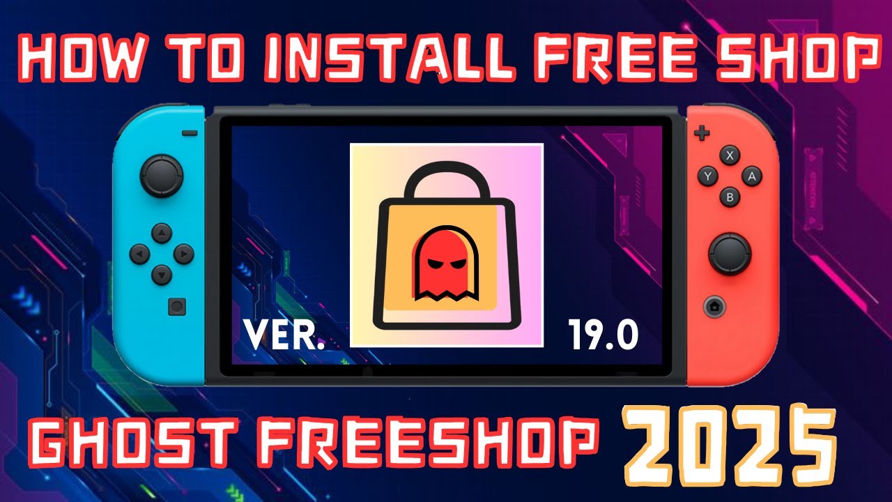 Как добавить Ghost Freeshop в Tinfoil для Nintendo Switch (очень просто) 2025
