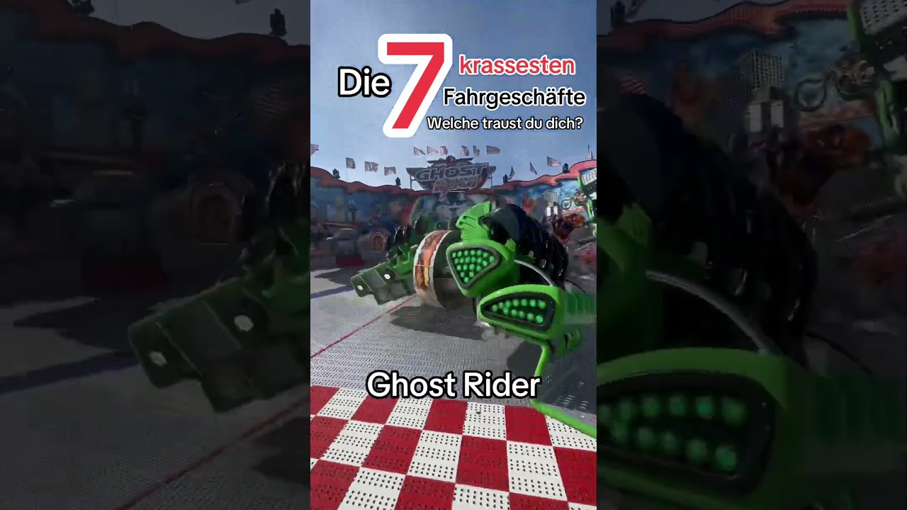 Die KRASSESTEN Fahrgesch&auml;fte auf der Kirmes #kirmes #kermis #funfair #fairground #carnival