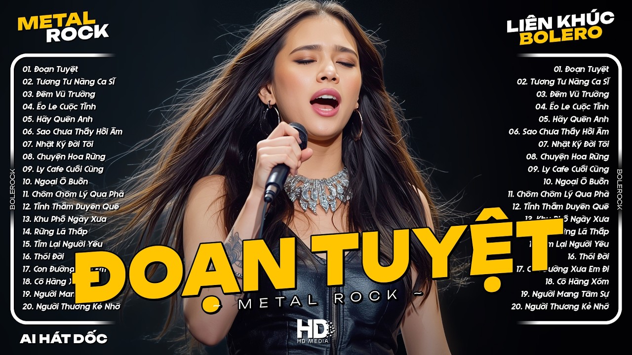 Liên Khúc Metal Rock Bolero - Đoạn Tuyệt ♫ Nhạc Bolero Rock Nghe Trên Xe Cực Cuốn 2026
