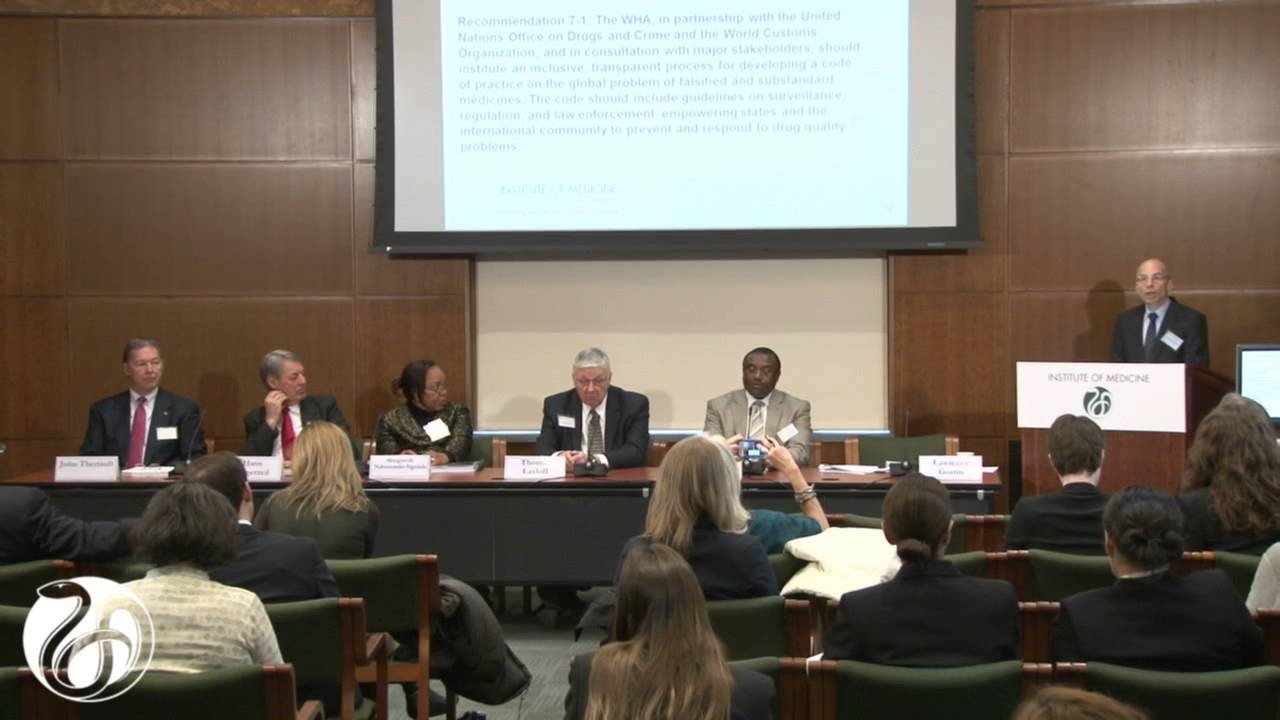 Countering the Problem of Substandard and Falsified Drugs