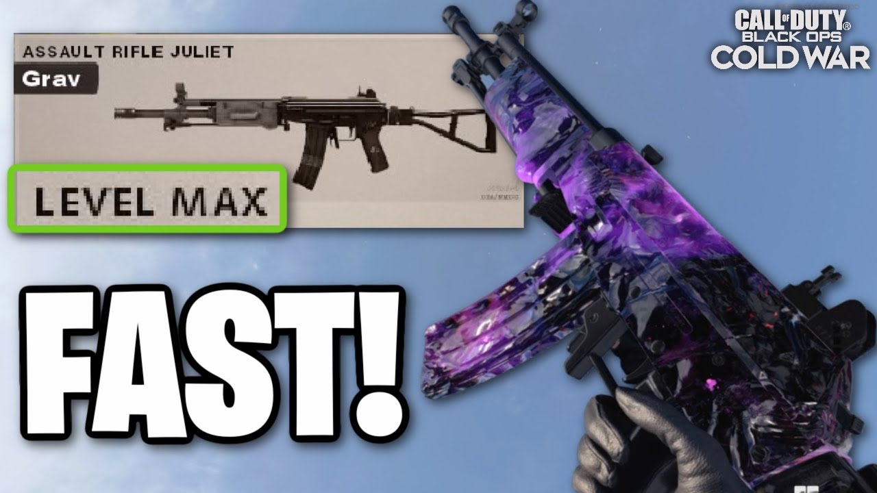 *NEW* FASTEST Way to Level Up Guns in Cold War! (Multiplayer + Zombies)