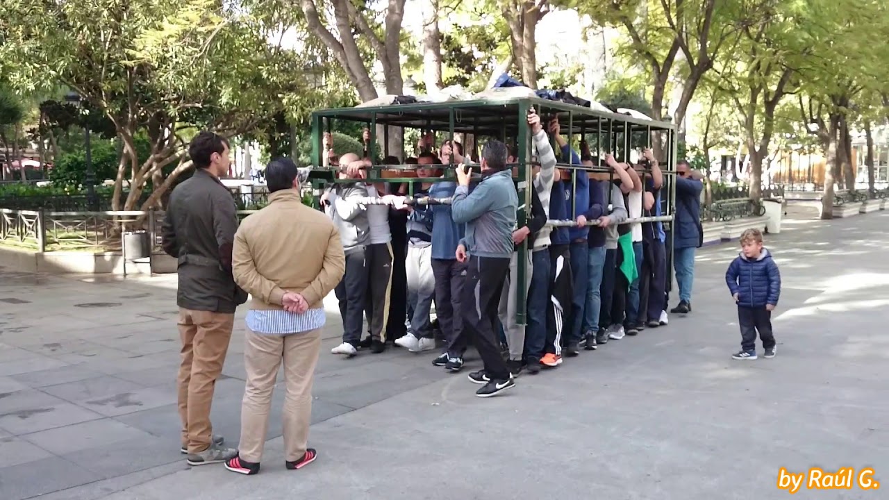 Ensayo cuadrilla Nazareno del Amor, Cuaresma Cádiz 2019