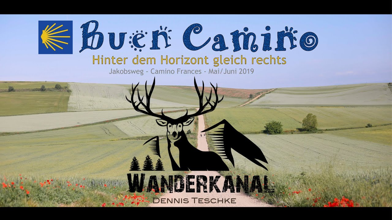 Jakobsweg - Buen Camino - Hinter dem Horizont gleich rechts. ( Camino Frances )