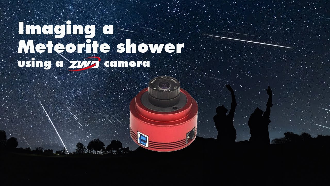 Imaging a Meteorite Shower using a ZWO Camera