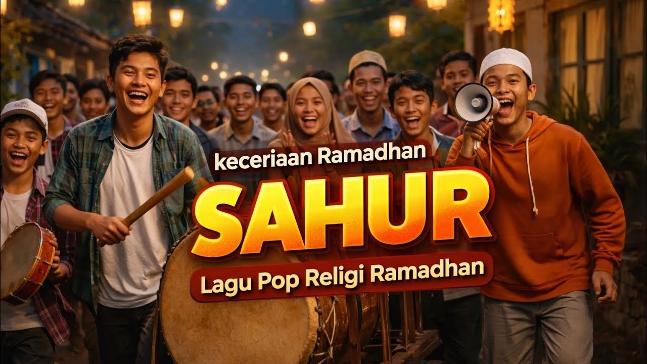 Lagu Sahur Paling Ceria 2026 🎶 | Pop Religi Ramadhan Penuh Semangat & Kebersamaan