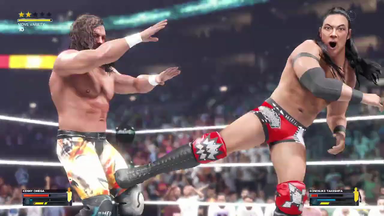 WWE 2K24-AEW UNIVERSE MODE- REVOLUTION PPV - REALISTIC GAMEPLAY